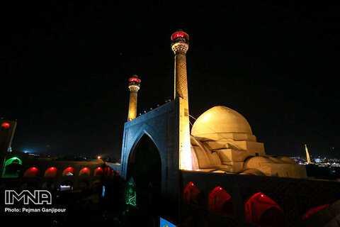 شب هشتم محرم؛ مسجد جامع اصفهان‎‎