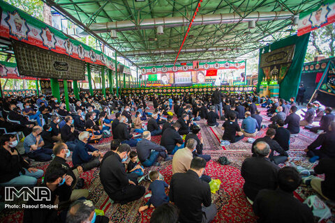 ظهر عاشورا در آسایشگاه جانبازان اصفهان‎