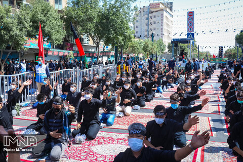 مراسم عزاداری عاشورای حسینی _ مشهد