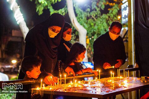 The night of the oppressed held in Iran