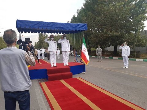 استقبال رسمی امیر دریادار شهرام ایرانی از فرمانده نیروی دریایی پاکستان