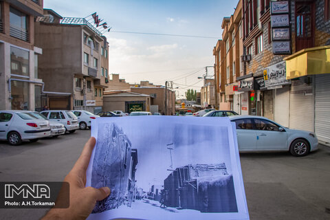 Then and now pictures of Hamedan