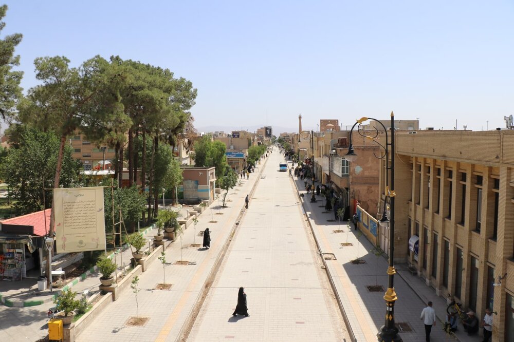 تکمیل پروژه پیاده‌راه‌سازی خیابان «شهید تجلی» به شهرداری کرمان واگذار شد