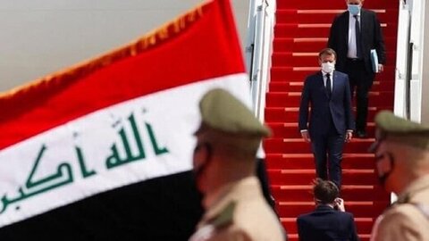 تشدید تدابیر امنیتی در پایتخت عراق؛ مکرون وارد بغداد شد