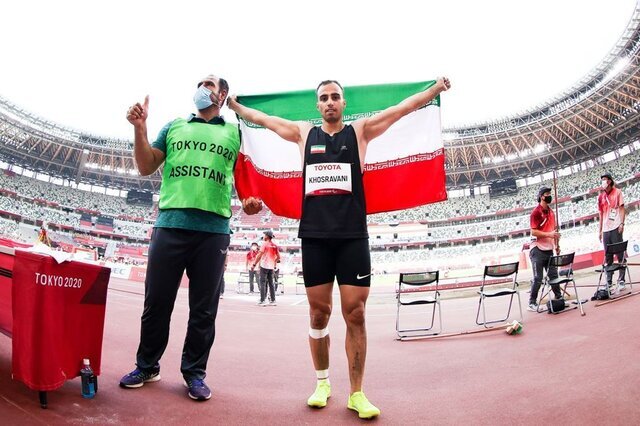 چهارمین مدال طلای ایران در دستان خسروانی