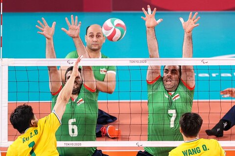 ایران ۳ _ چین صفر/ سلام والیبال نشسته به نیمه‌نهایی با گذر از دیوار چین