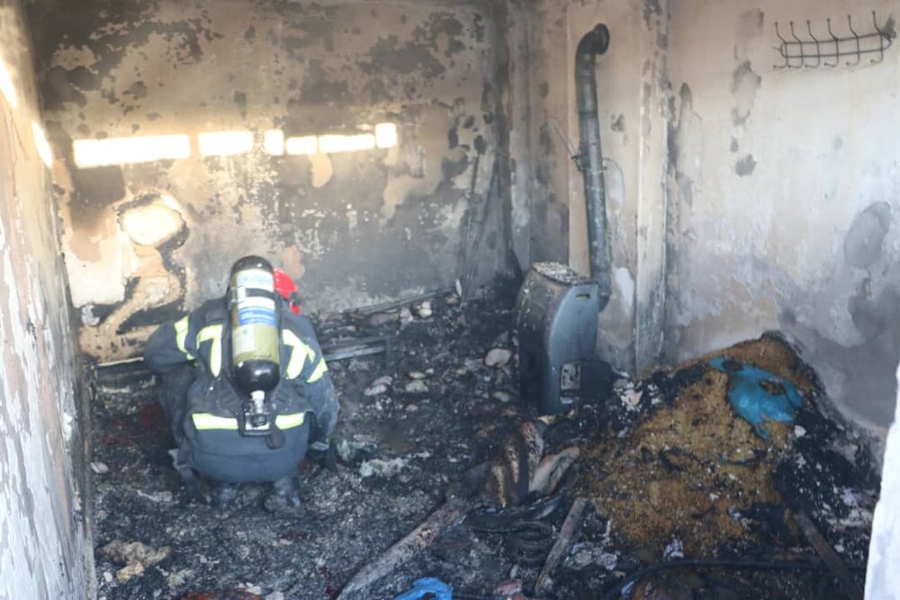 انفجار و آتش‌سوزی منزل مسکونی در کاشان ۳ مصدوم داشت