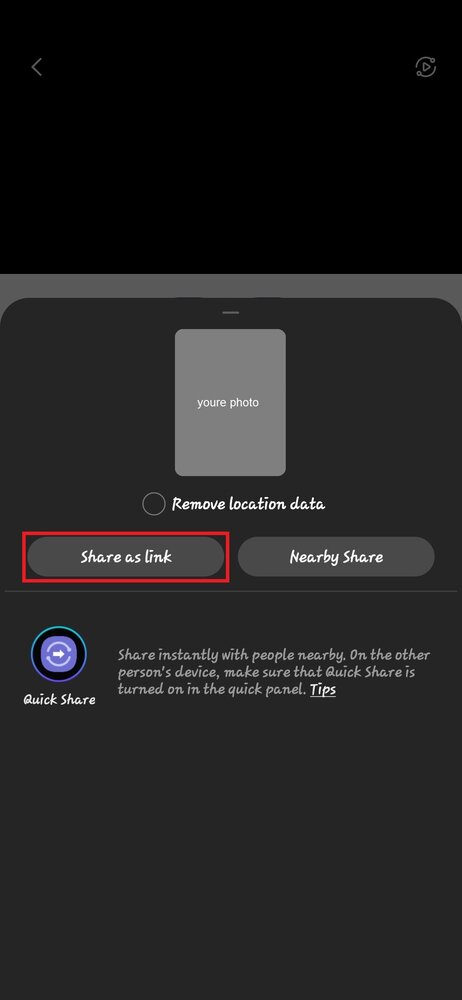 چگونگی استفاده از"share as link"؟+ آموزش تصویری و کاربرد