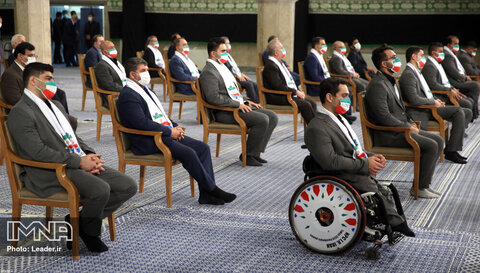 دیدار مدال‌آوران ایران در رقابت‌های المپیک و پارالمپیک ۲۰۲۰ توکیو با مقام معظم رهبری