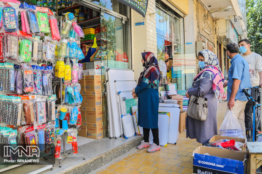 سکوت در بازار رنگارنگ ماه مدرسه