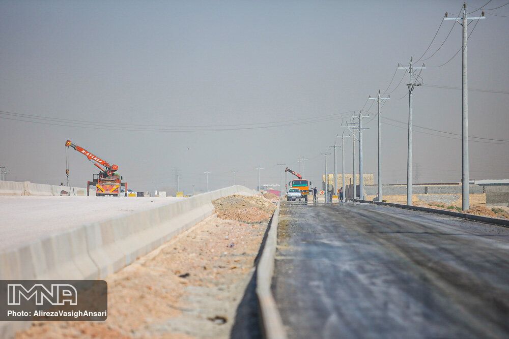 پیشرفت ۵۰ درصدی پروژه احداث ۴۵ متری بلوار مصلی شرقی تا حر