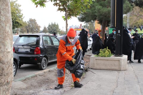 ۲۴۱۷ پاکبان در تاسوعا و عاشورا شهر اصفهان را تمیز نگه داشتند