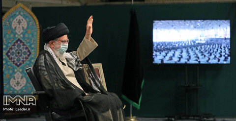 مراسم عزاداری اربعین حسینی با حضور مقام معظم رهبری