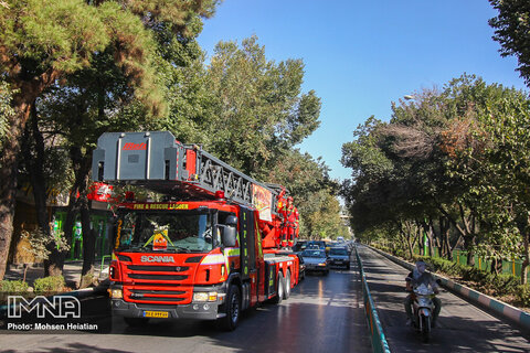 تکمیل ماشین‌آلات آتش‌نشانی شهرداری سرخ‌رود 
