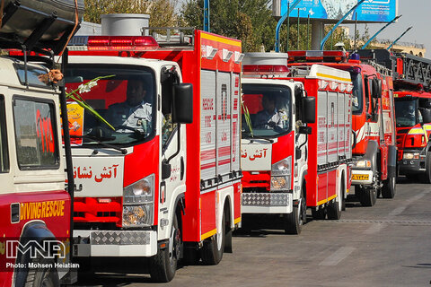 اعزام آتش‌نشانان کاشان به ۳هزار و ۲۲۰مورد حادثه و حریق