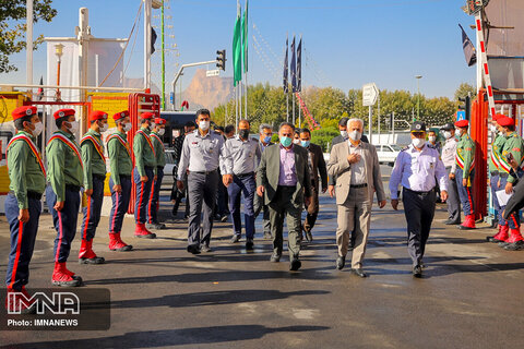 بازدید شهردار اصفهان از ستاد فرماندهی آتش شانی به مناسبت روز آتش نشان‎‎