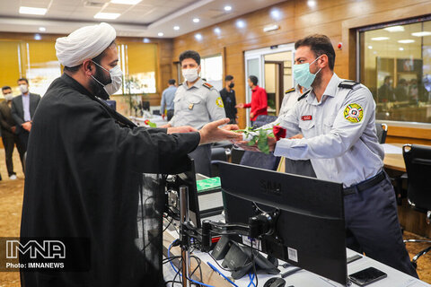 بازدید شهردار اصفهان از ستاد فرماندهی آتش شانی به مناسبت روز آتش نشان‎‎