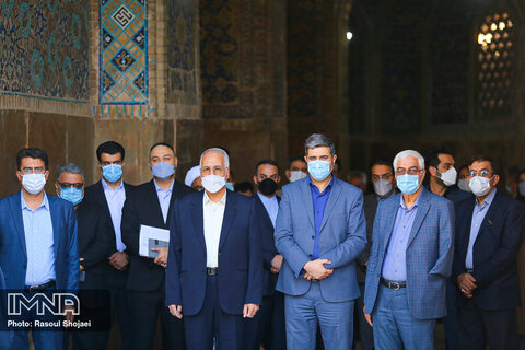 مراسم تکریم و معارفه شهردار اصفهان