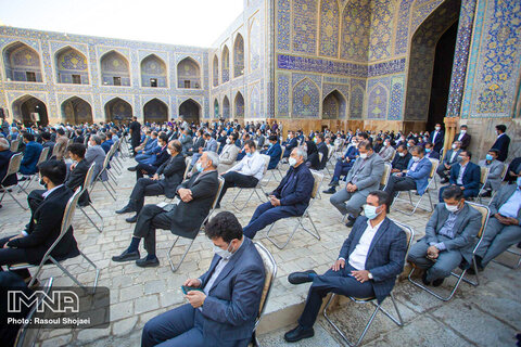 مراسم تکریم و معارفه شهردار اصفهان