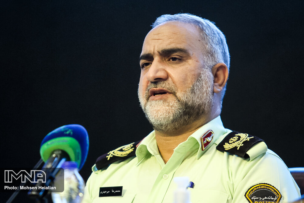 کاهش ۴۸ درصدی جرایم خشن در اصفهان/کسب رتبه اول پلیس آگاهی در کشور