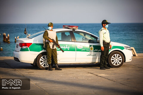 هفته نیروی انتظامی در جزیره کیش