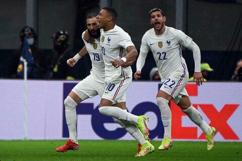 رقم گل خوردن فانتزی هواداران رئال در تیم ملی فرانسه
