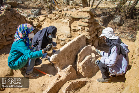 نخستین دست یافته باستان شناسان در آسیاب آبی همدان