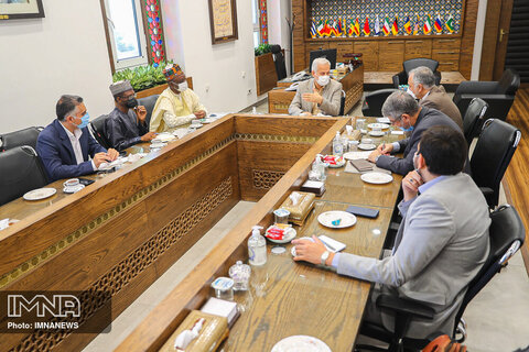 دیدار  شهردار اصفهان‎‎ با سفیر نیجریه در ایران