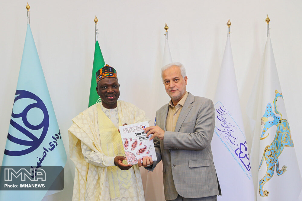 دیدار سفیر نیجریه در ایران با شهردار اصفهان‎‎