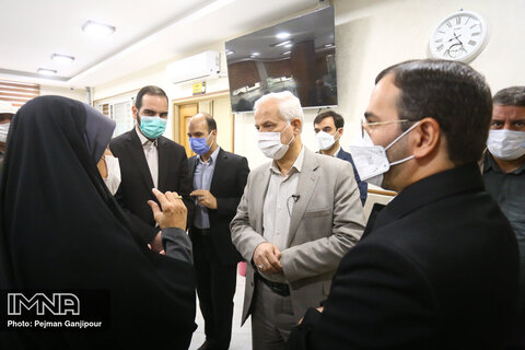 حضور شهردار اصفهان در منطقه ۱۴ شهرداری