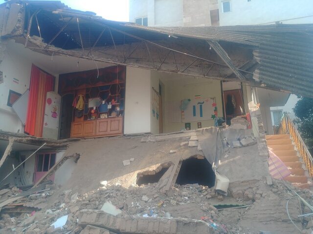 بازداشت ۲ نفر در رابطه با حادثه ریزش دیوار مدرسه در علی‌آباد کتول