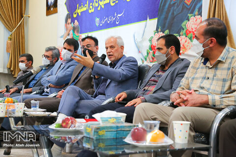 جلسه شهردار اصفهان با بسیج شهرداری