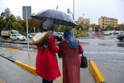 هواشناسی: بارش باران در بیش از ۱۳ استان کشور