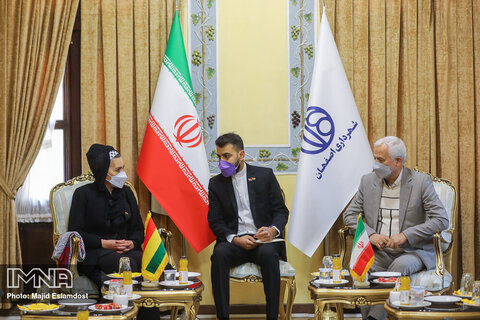 دیدار سفیر بولیوی در ایران با شهردار اصفهان