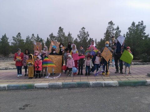 جشن «بادبادک‌ها» در کاشان برگزار شد