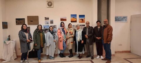 هنر کویر را در گالری انجمن هنرمندان نقاش اصفهان ببینید
