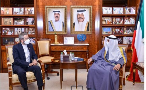باقری با وزیر خارجه کویت دیدار کرد