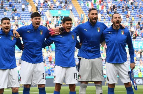 ترکیب احتمالی تیم ملی ایتالیا برابر تیم ملی انگلیس