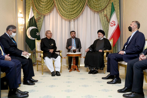 رئیسی: اراده ایران توسعه و تعمیق روابط همه‌جانبه با پاکستان است