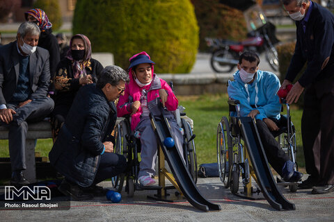 همایش بزرگ مسابقات ورزشی افراد دارای معلولیت در میدان نقش جهان‎‎