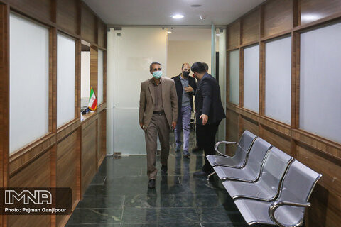 بازدید نماینده مردم اصفهان در مجلس شورای اسلامی از خبرگزاری ایمنا