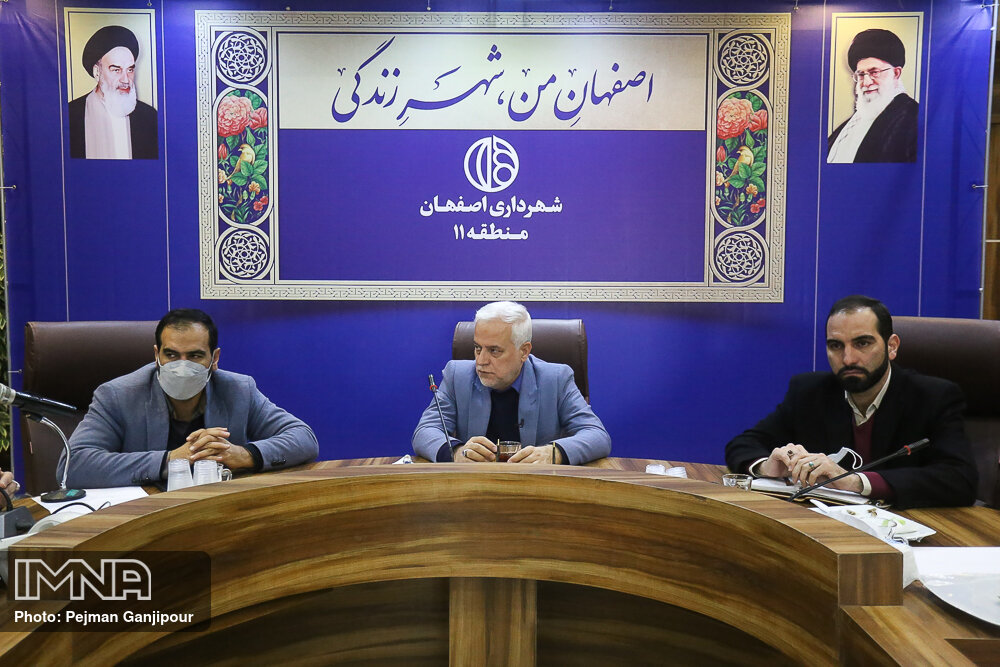حضور شهردار اصفهان در منطقه ۱۱ شهرداری