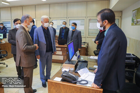 حضور شهردار اصفهان در منطقه ۷ شهرداری
