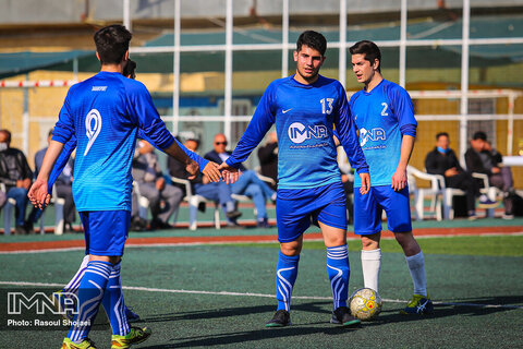 اختتامیه مسابقات فوتبال اصحاب رسانه استان اصفهان