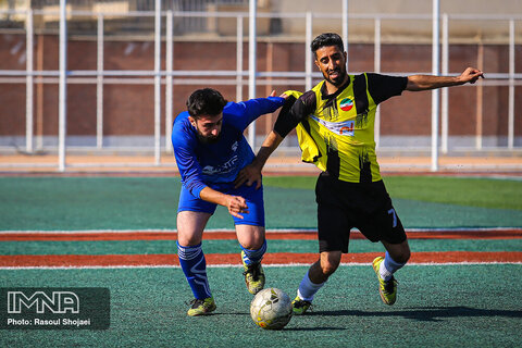 اختتامیه مسابقات فوتبال اصحاب رسانه استان اصفهان