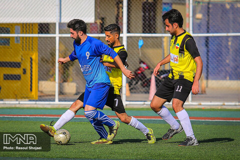 اختتامیه مسابقات فوتبال اصحاب رسانه استان اصفهان