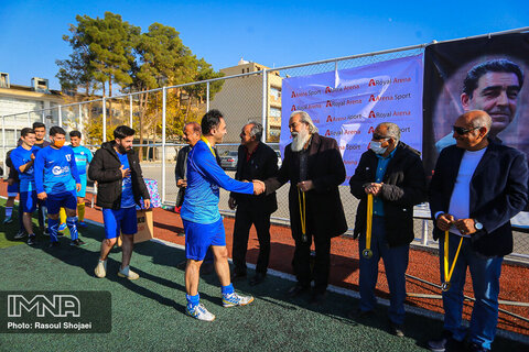 اختتامیه مسابقات فوتبال اصحاب رسانه استان اصفهان
