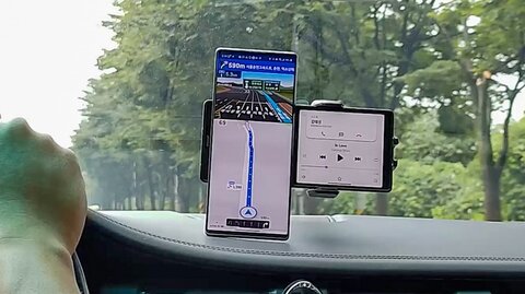 صفحه نمایش تاشونده LG برای خودروها معرفی می‌شود