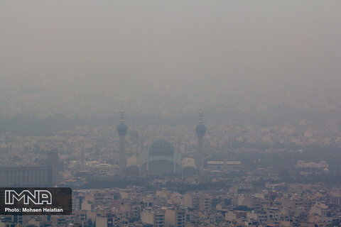 وضعیت قرمز آلودگی هوای اصفهان برای چهارمین روز متوالی
