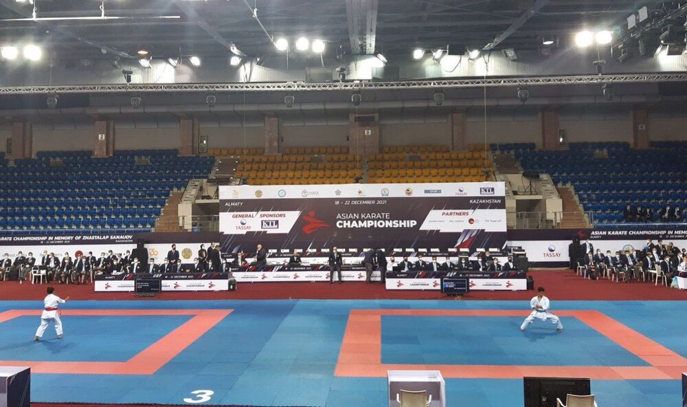 فینالیست شدن ۴ نماینده ایران در روز نخست کاراته قهرمانی آسیا